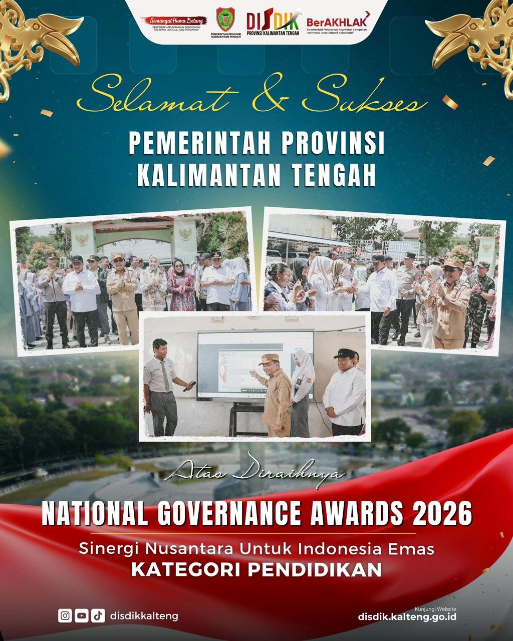 Kalteng Bersinar di Panggung Nasional! SMAN 1 Balai Riam Sampaikan Apresiasi atas Prestasi Gemilang di National Governance Awards 2026