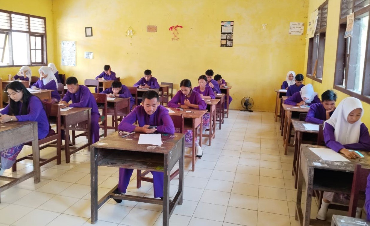 SMAN 1 Balai Riam Gelar PSAT 2026 Berbasis Online, Dorong Peserta Didik Hadapi Kenaikan Kelas dengan Jujur dan Percaya Diri