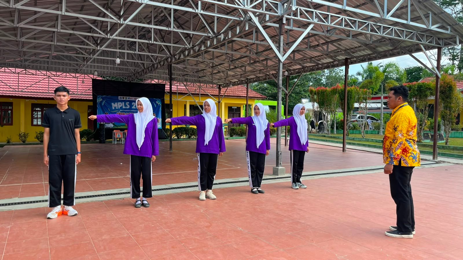 Langkah Tegap Menuju Merah Putih! Murid SMAN 1 Balai Riam Matangkan Persiapan Menuju Paskibraka Kabupaten Sukamara