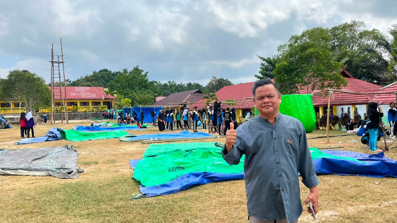 Bukan Sekadar Berkemah! 17 Sangga Calon Penegak SMAN 1 Balai Riam Siap Ditempa Menjadi Generasi Berkarakter dalam Kemah Penerimaan Tamu Ambalan 2026